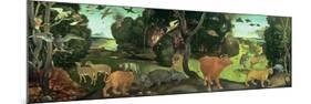 The Forest Fire, 15th Century-Piero di Cosimo-Mounted Premium Giclee Print