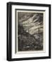 The Forest Fires on the Shore of Lake Michigan-Charles Auguste Loye-Framed Giclee Print