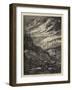 The Forest Fires on the Shore of Lake Michigan-Charles Auguste Loye-Framed Giclee Print