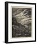 The Forest Fires on the Shore of Lake Michigan-Charles Auguste Loye-Framed Giclee Print