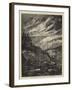 The Forest Fires on the Shore of Lake Michigan-Charles Auguste Loye-Framed Giclee Print