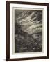 The Forest Fires on the Shore of Lake Michigan-Charles Auguste Loye-Framed Giclee Print