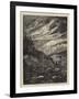 The Forest Fires on the Shore of Lake Michigan-Charles Auguste Loye-Framed Giclee Print