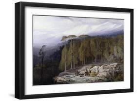 The Forest of Valdoniello, Corsica, 1869-Edward Lear-Framed Giclee Print