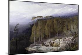 The Forest of Valdoniello, Corsica, 1869-Edward Lear-Mounted Giclee Print