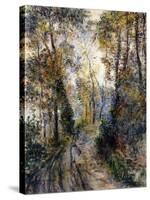The Forest Path, 1871-Pierre-Auguste Renoir-Stretched Canvas