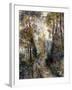 The Forest Path, 1871-Pierre-Auguste Renoir-Framed Giclee Print