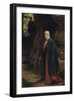 The Forest Tryst-Edmund Blair Leighton-Framed Art Print