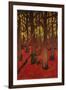 The Forest with Red Earth, C. 1891-Georges Lacombe-Framed Giclee Print