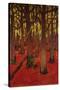 The Forest with Red Earth, C. 1891-Georges Lacombe-Stretched Canvas