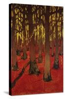 The Forest with Red Earth, C. 1891-Georges Lacombe-Stretched Canvas