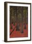 The Forest with Red Earth, c.1891-Georges Lacombe-Framed Premium Giclee Print