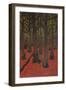 The Forest with Red Earth, c.1891-Georges Lacombe-Framed Giclee Print