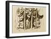 The Forest-Edvard Munch-Framed Giclee Print