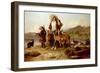 The Forester's Family-Edwin Henry Landseer-Framed Giclee Print