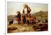 The Forester's Family-Edwin Henry Landseer-Framed Giclee Print