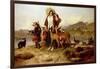 The Forester's Family-Edwin Henry Landseer-Framed Giclee Print