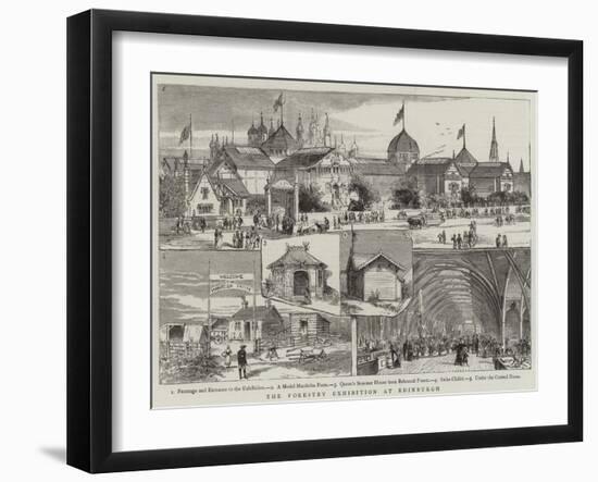 The Forestry Exhibition at Edinburgh-null-Framed Giclee Print