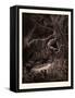 The Forests on the Banks of the Mississippi-Gustave Dore-Framed Stretched Canvas