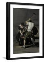 The Forge, C. 1815-Francisco de Goya-Framed Giclee Print