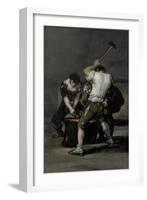 The Forge, C. 1815-Francisco de Goya-Framed Giclee Print