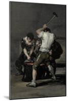 The Forge, C. 1815-Francisco de Goya-Mounted Giclee Print