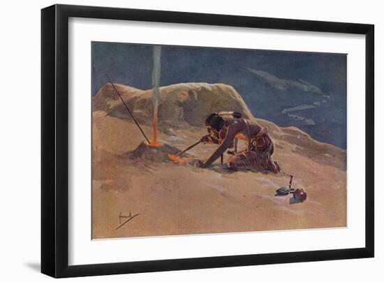 'The Forge', c20th century (1914-1915)-John Hassall-Framed Giclee Print