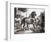 The Forge, from Etudes De Cheveaux, 1822-Théodore Géricault-Framed Giclee Print