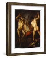 The Forge of the Vulcan-Thulden-Framed Giclee Print
