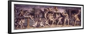 The Forge of Vulcan, 1556-1557-Giorgio Vasari-Framed Giclee Print