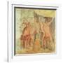 The Forge of Vulcan, from House VII, Pompeii, circa 50-79 AD-null-Framed Giclee Print