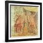 The Forge of Vulcan, from House VII, Pompeii, circa 50-79 AD-null-Framed Giclee Print