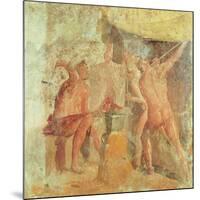 The Forge of Vulcan, from House VII, Pompeii, circa 50-79 AD-null-Mounted Giclee Print