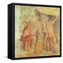 The Forge of Vulcan, from House VII, Pompeii, circa 50-79 AD-null-Framed Stretched Canvas