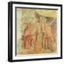 The Forge of Vulcan, from House VII, Pompeii, circa 50-79 AD-null-Framed Giclee Print