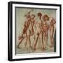 The Forgers, Study For Allegorie du Travail-Pierre Puvis de Chavannes-Framed Giclee Print