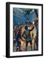 The Formation of the Old Swiss Confederacy-Stefano Bianchetti-Framed Giclee Print