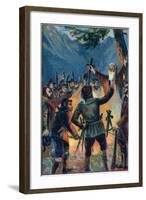 The Formation of the Old Swiss Confederacy-Stefano Bianchetti-Framed Giclee Print