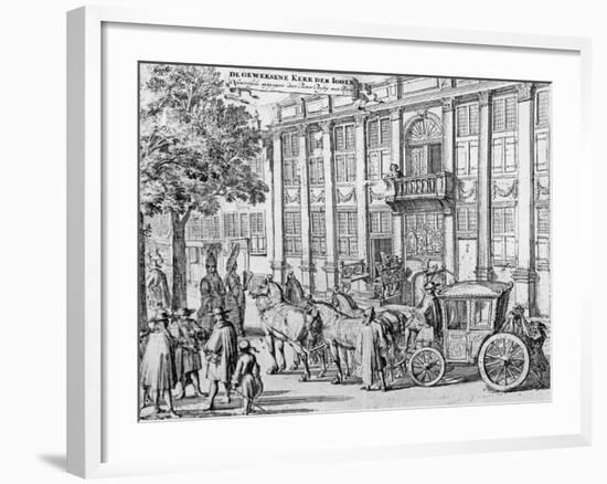 The Former Church of the Jews, C.1700-Romeyn De Hooghe-Framed Giclee Print