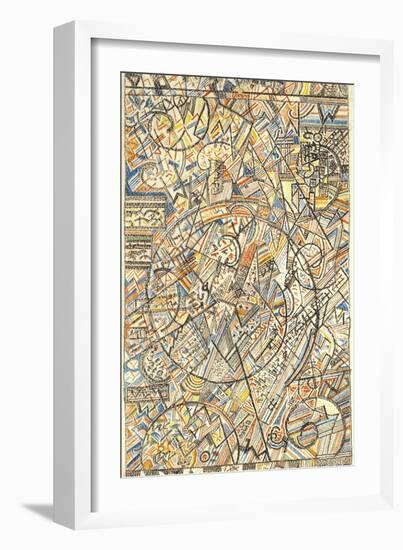 The Formula of the Universe, 1920-1922-Pavel Nikolayevich Filonov-Framed Giclee Print