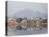 The Fort Looks over Dal Lake at Srinagar, Kashmir, India-Julian Love-Stretched Canvas