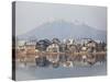 The Fort Looks over Dal Lake at Srinagar, Kashmir, India-Julian Love-Stretched Canvas