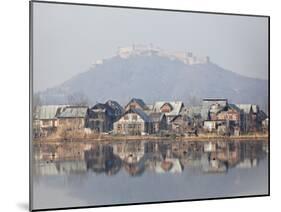 The Fort Looks over Dal Lake at Srinagar, Kashmir, India-Julian Love-Mounted Photographic Print