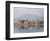 The Fort Looks over Dal Lake at Srinagar, Kashmir, India-Julian Love-Framed Photographic Print