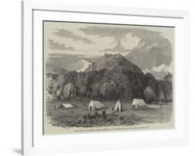 The Fort of Dalimkote, Lately Captured by the British Troops in Bhootan-null-Framed Giclee Print