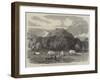 The Fort of Dalimkote, Lately Captured by the British Troops in Bhootan-null-Framed Giclee Print