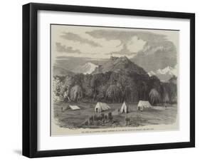 The Fort of Dalimkote, Lately Captured by the British Troops in Bhootan-null-Framed Giclee Print