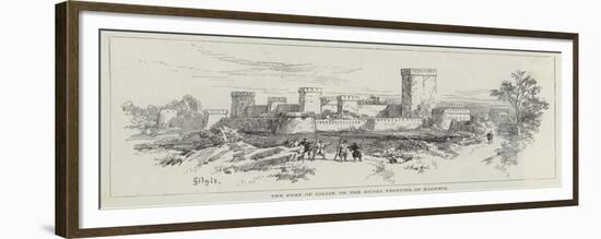 The Fort of Gilgit, on the Hunza Frontier of Kashmir-null-Framed Giclee Print