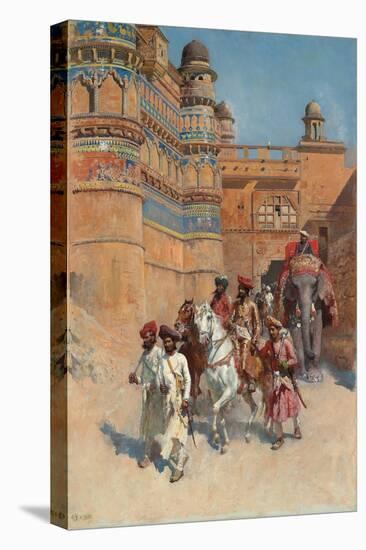 The Fort of Gwalior, Madhya Pradesh-Edwin Lord Weeks-Stretched Canvas