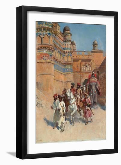 The Fort of Gwalior, Madhya Pradesh-Edwin Lord Weeks-Framed Giclee Print